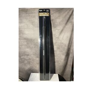 Rode Micro Boompole Black Metal Portable Height-Adjusta ble 2.0m Boom Pole